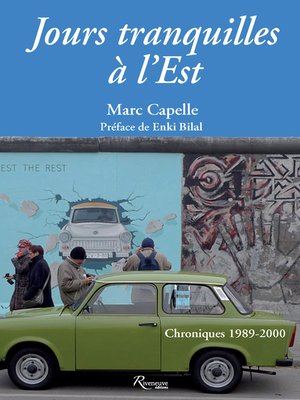 cover image of Jours tranquilles à l'Est